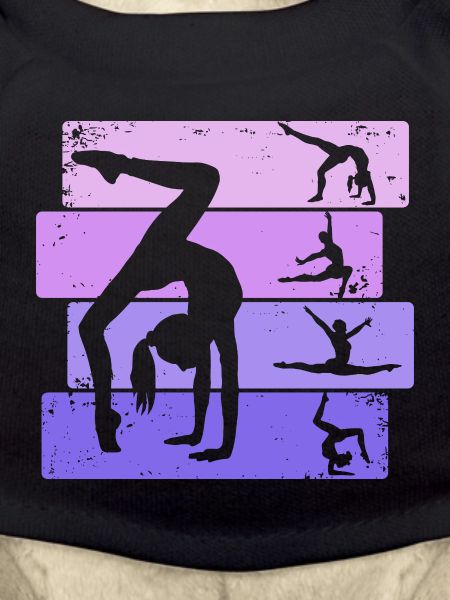 Gymnaste Fille Gymnastique Acrobatie