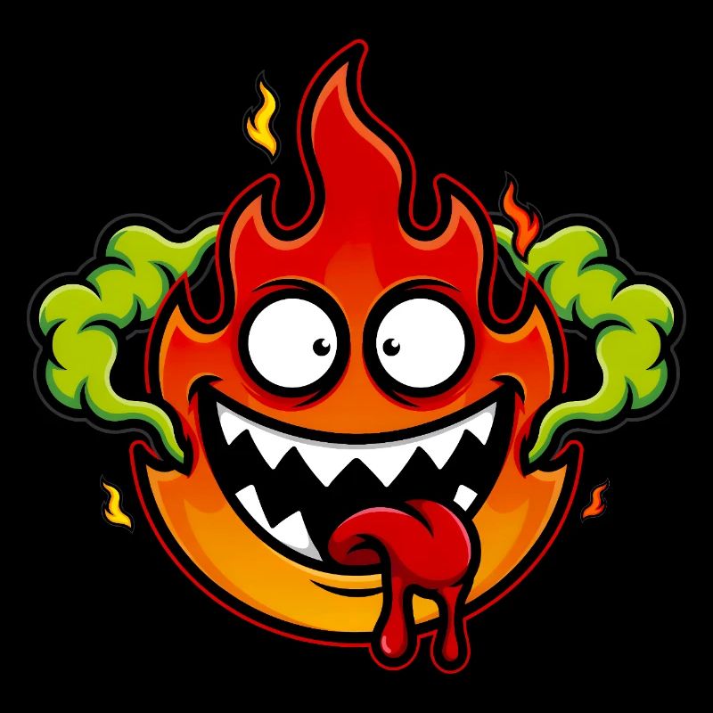 Crazy Fire Monster