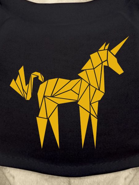 Origami-Einhorn