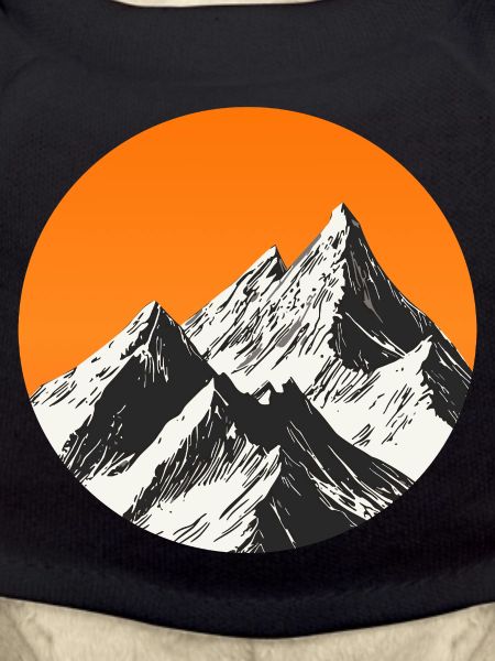 Berge bei Sonnenuntergang