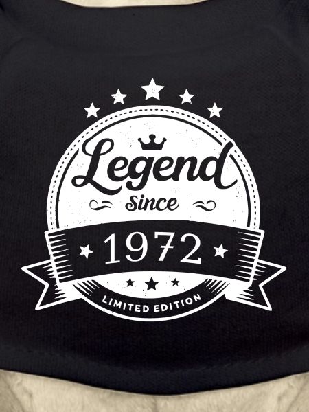 Legend since 1972 - Emblem
