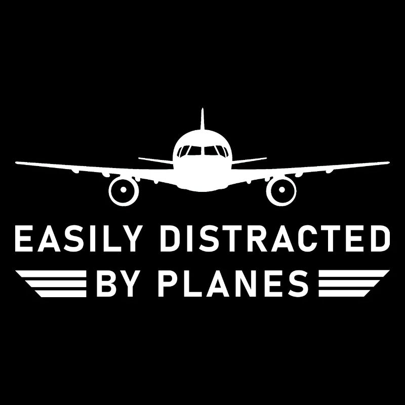 Easily Distracted By Airplanes Airplane Pilot