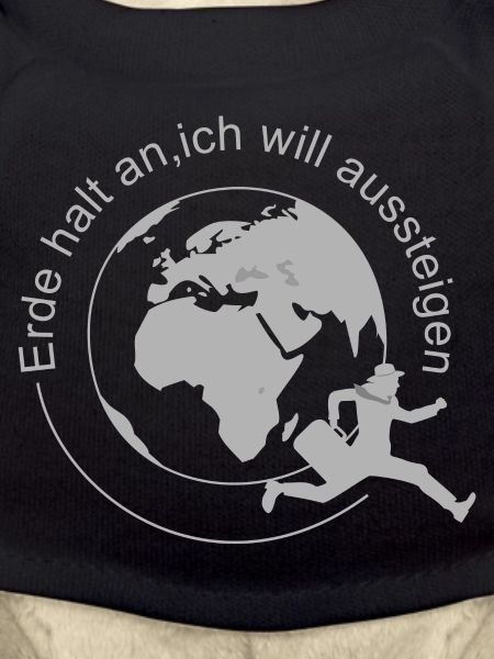 Erde halt an