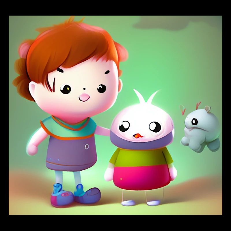 Junge und beste Freunde