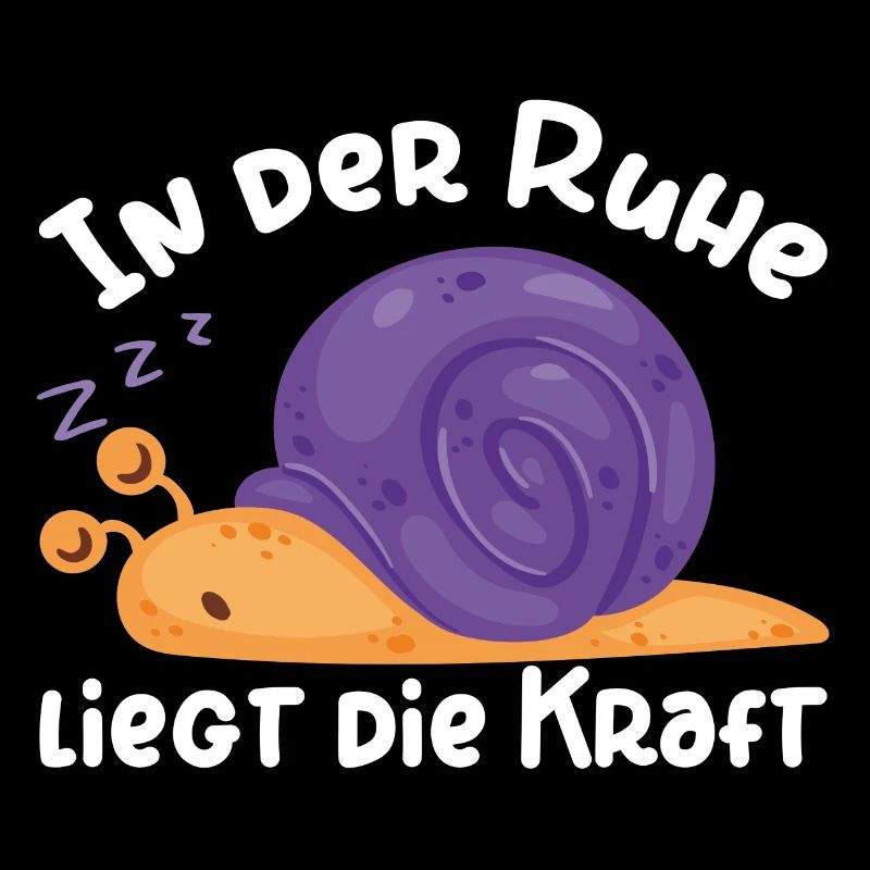 Schlafende Schnecke
