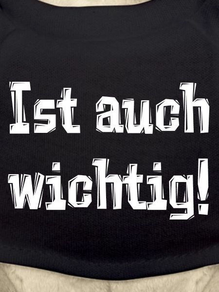 Ist auch wichtig!