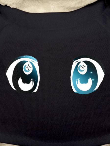 Sparkly anime eyes