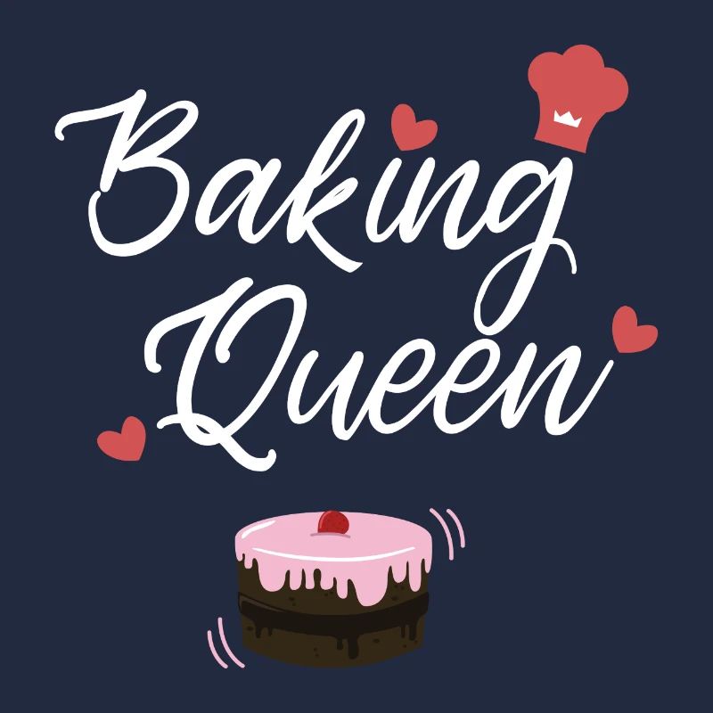Baking queen bake cake baker gift idea