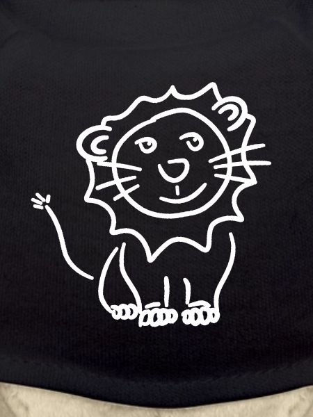 Sun Lion Doodle Style