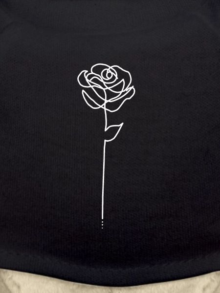 Rose flower style trendy