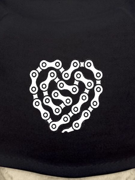 Bicycle chain bike white