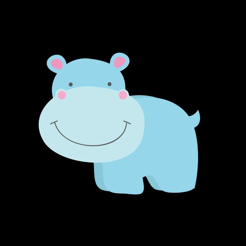 Bébé hippopotame