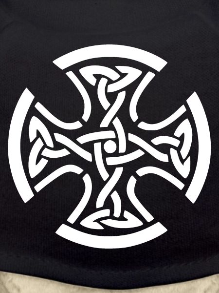 CELTIC CROSS WHITE