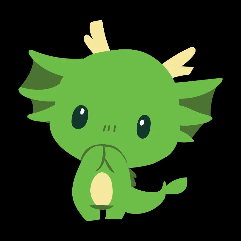 Petit dragon vert