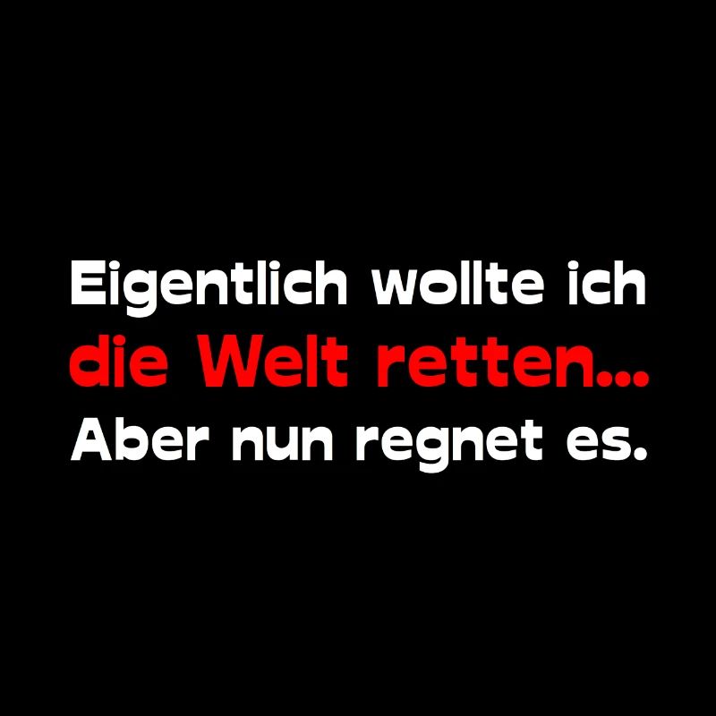 Welt retten