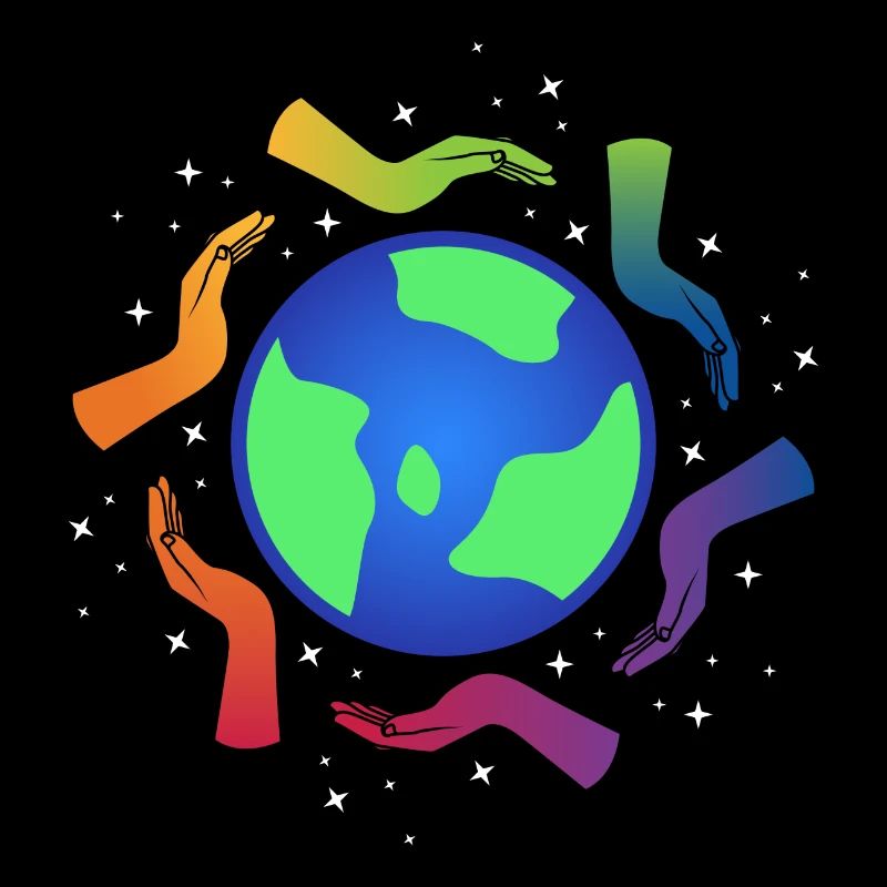 Tolérance Mains Cohésion Cadeau cool