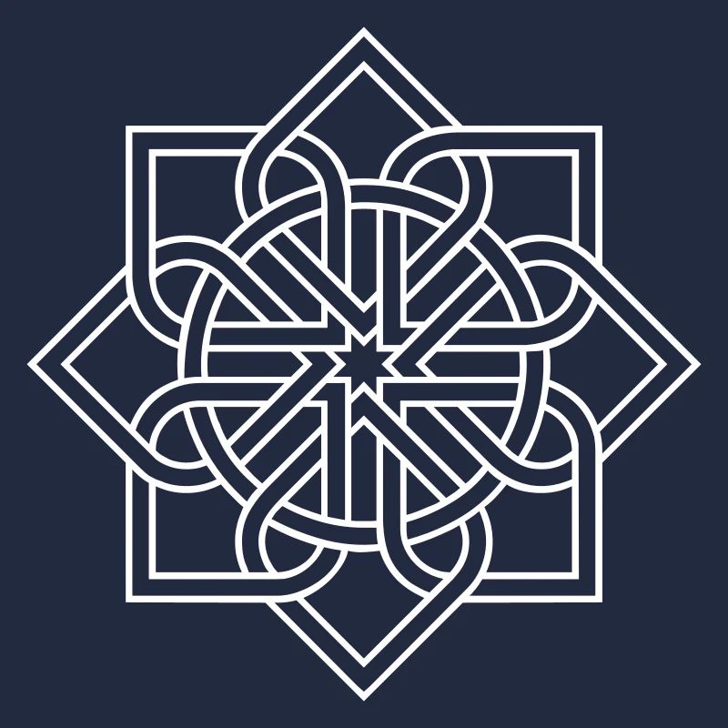 Mandala fleur fleur flocon de neige