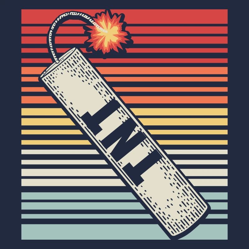 TNT Dynamit Retro Lustiges Geschenk