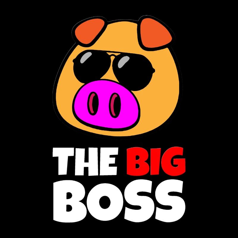 Schwein Boss Chef Vorgesetzter Geschenkidee