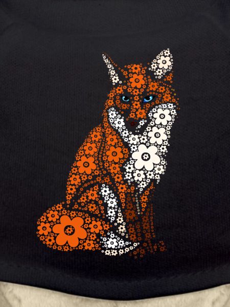 Fox Flowers Fantastic Animal