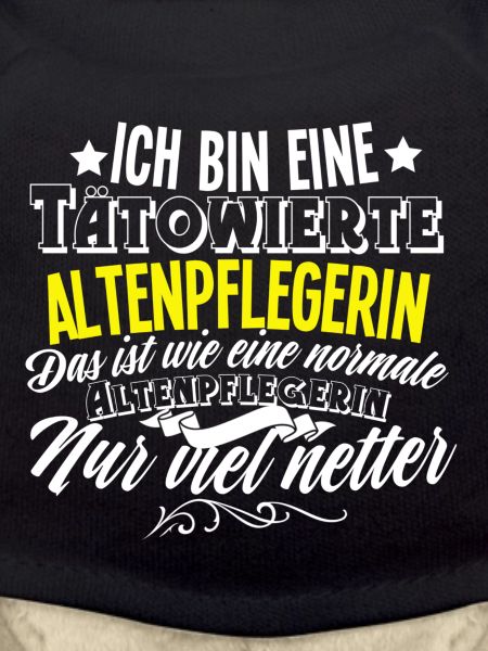 Altenpflegerin Tattoo
