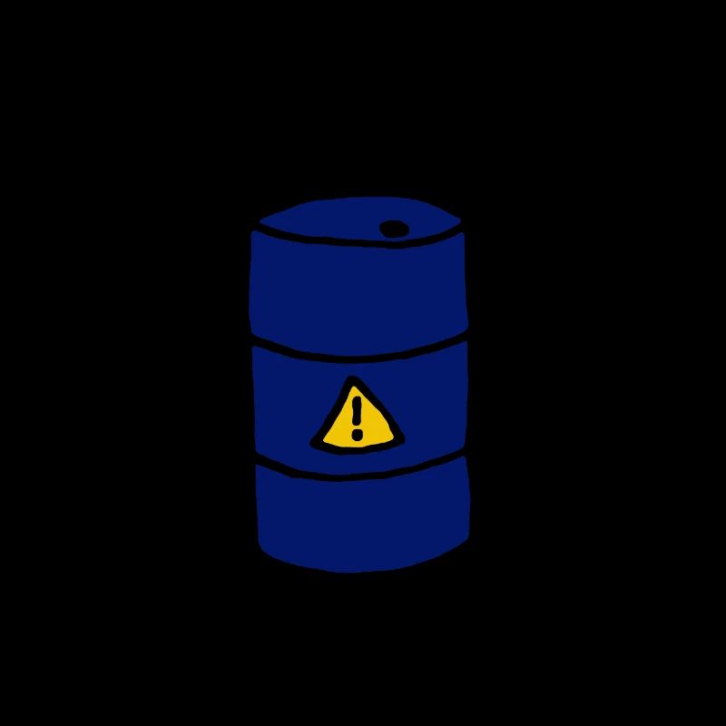 Fass mit Gefahrgut, Comic, Geschenkidee