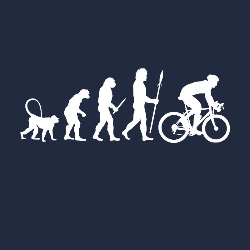 Evolution Radfahrer