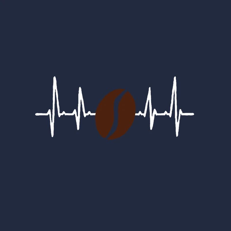 Coffee Heartbeat Coffee Bean Coffee Cafe