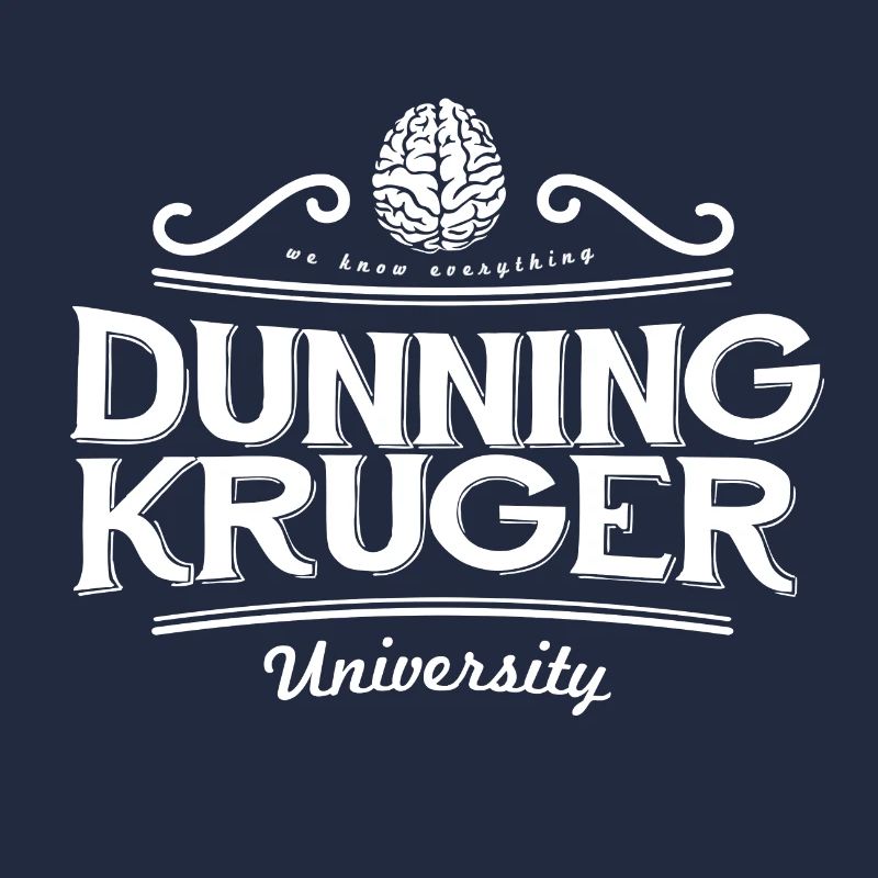 Dunning Kruger University white
