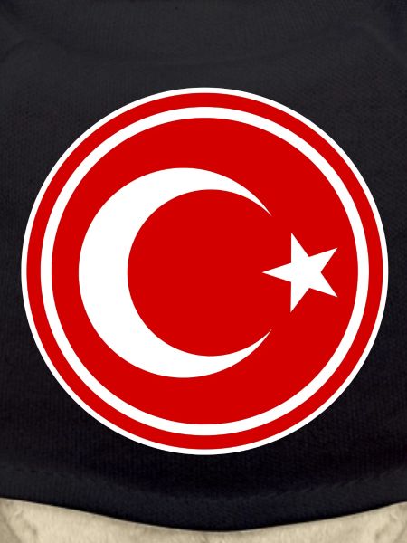 Turkey flag round