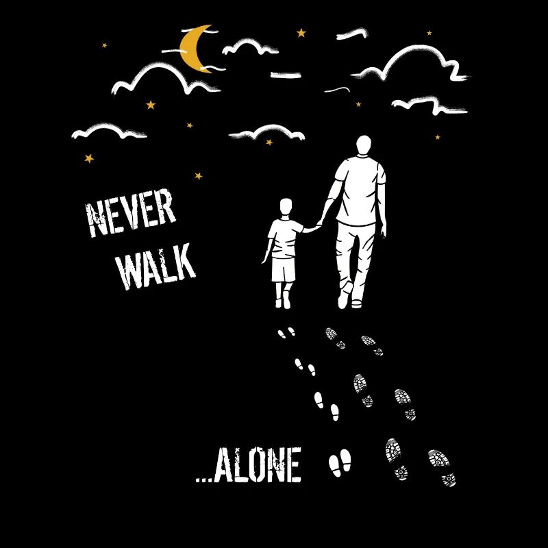 Père et fils never walk alone