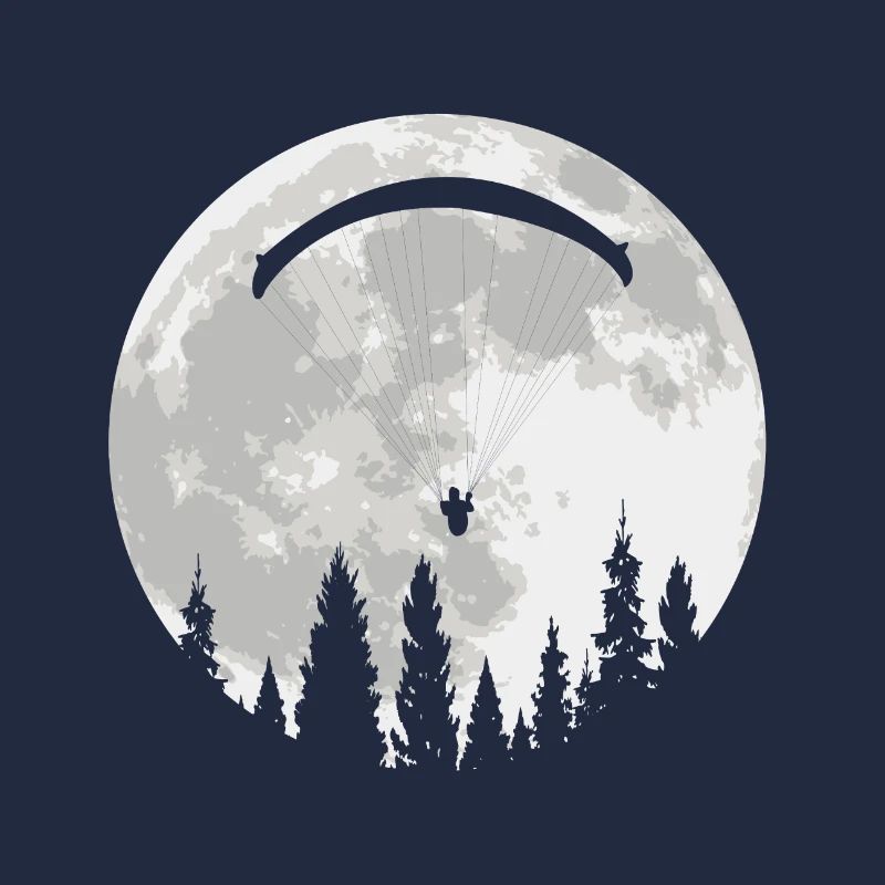 Fallschirm Gleitschirm Fallschirmspringer Geschenk