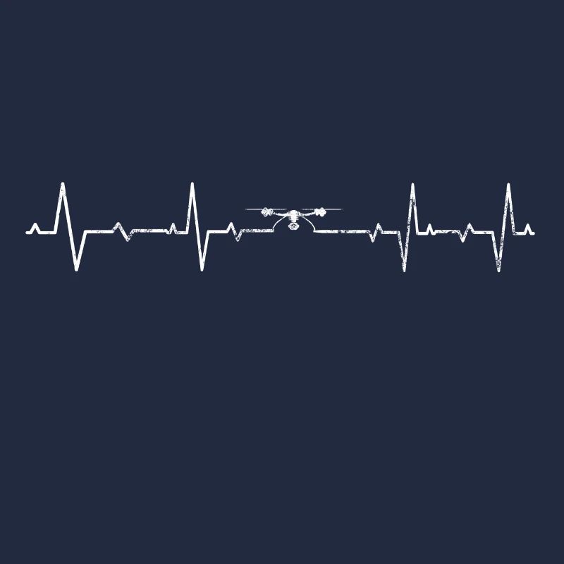 Drone heartbeat drone pilot gift drone