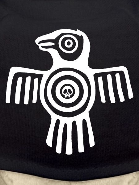 Weißer Inka-Vogel