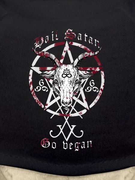 hail satan | go vegan