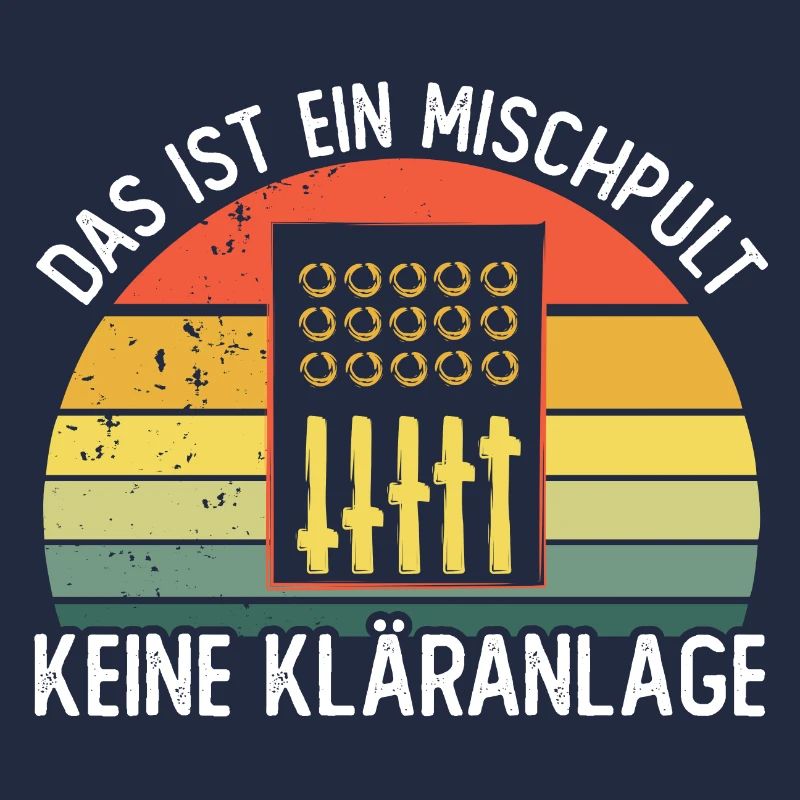 Das ist ein Mischpult keine Kläranlage