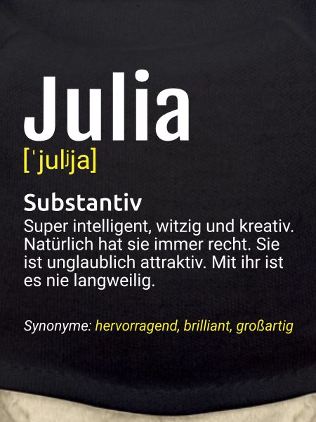 Julia Name Definition