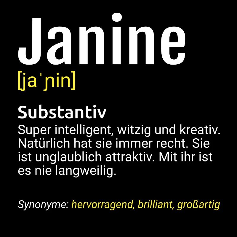 Janine Name Definition