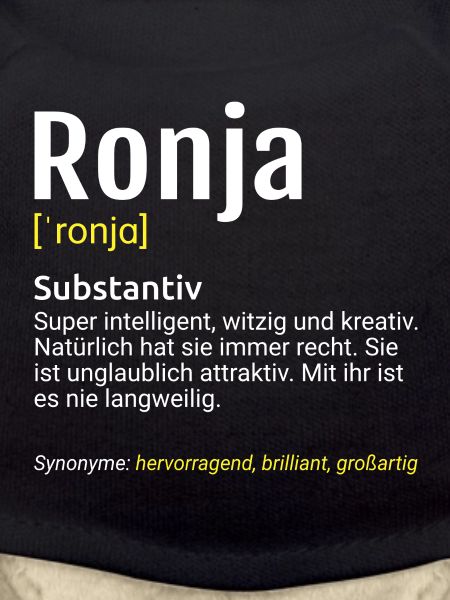 Ronja Name Definition