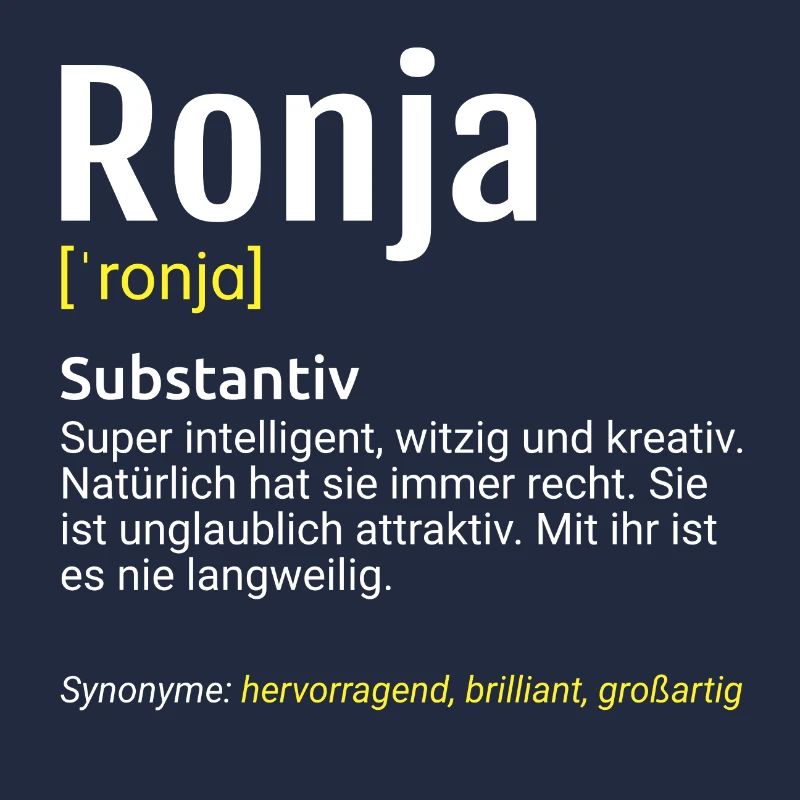 Ronja Name Definition