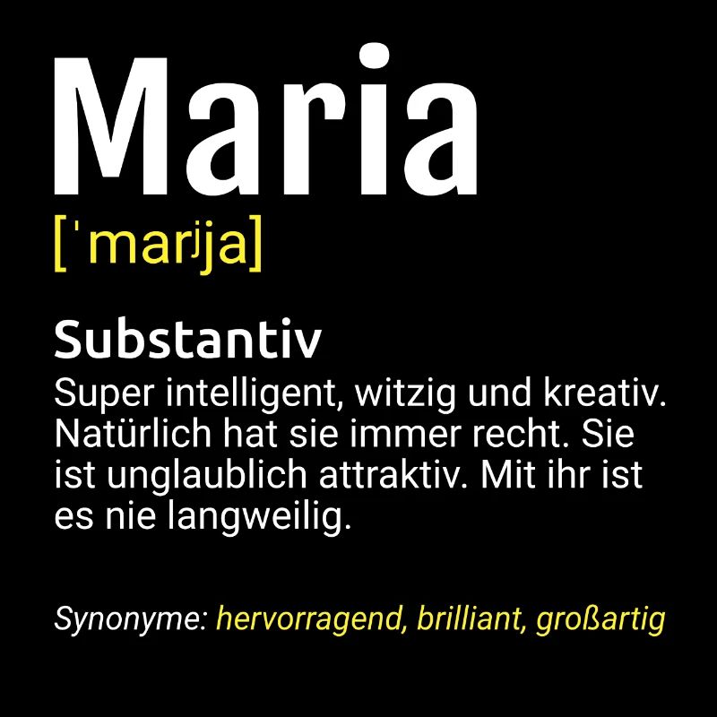 Maria Name Definition