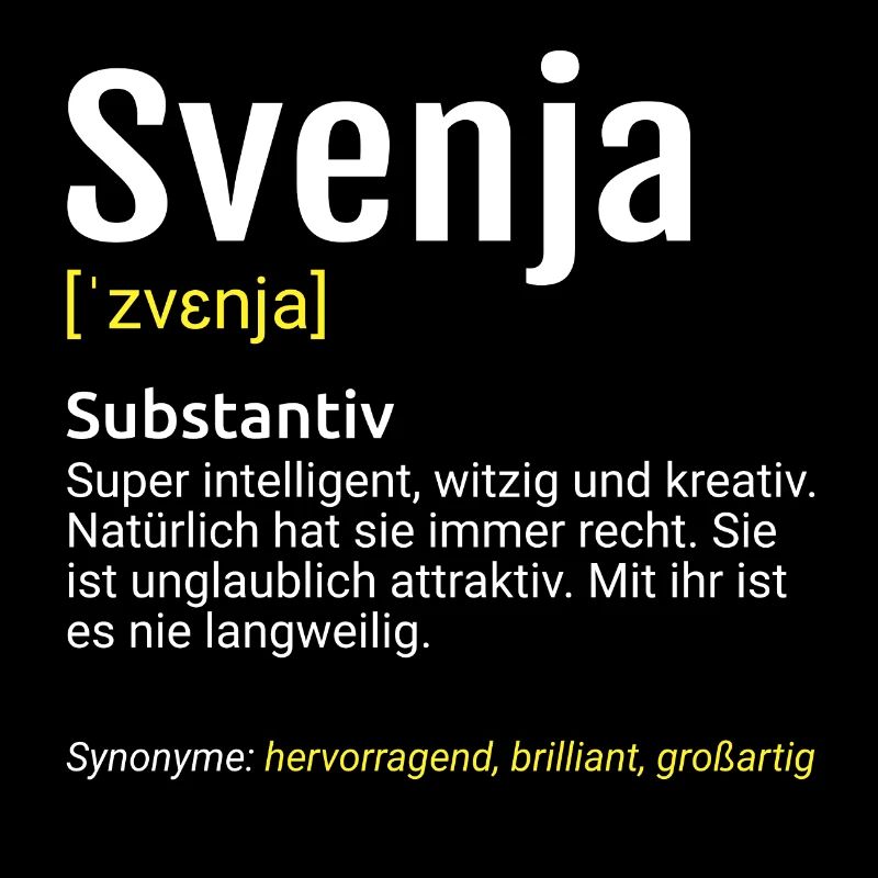 Svenja Name Definition