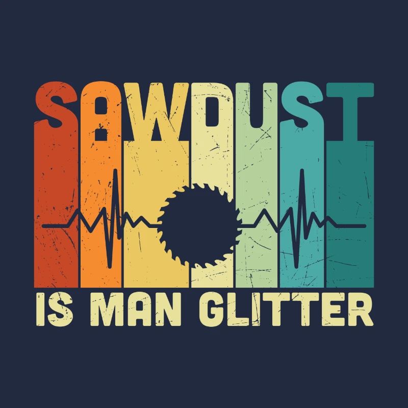 Carpenter Sawdust Is Man Glitter