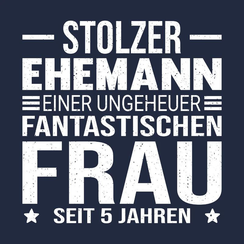 5 Hochzeitstag Hölzerne Hochzeit Geschenk Ehemann