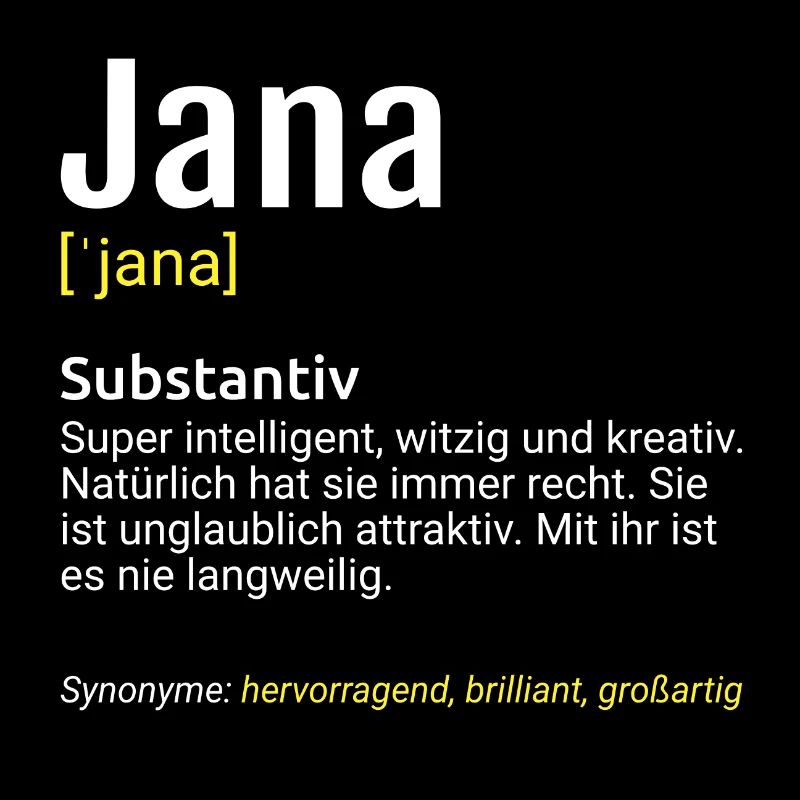 Jana Name Definition