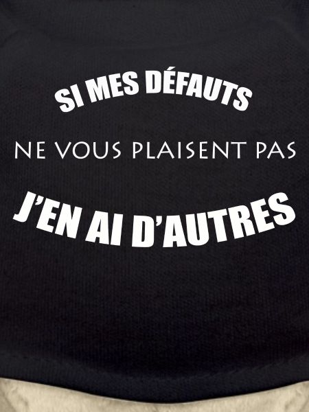 Humour défauts