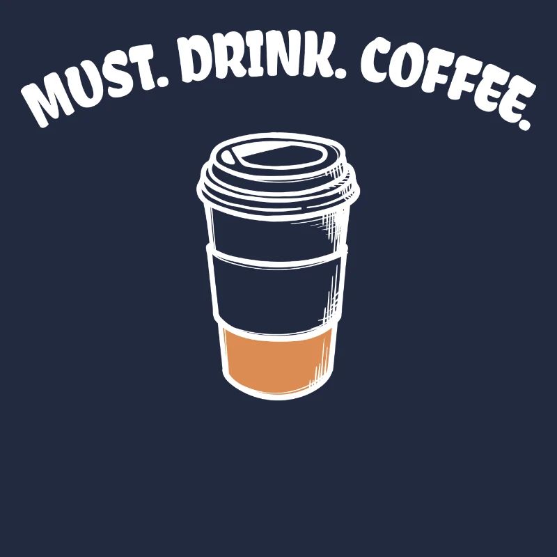 Caféine Coffee Lovers Coffee Drink Statement