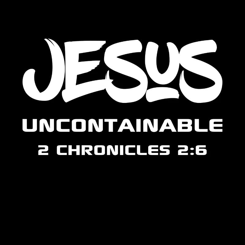 Conception chrétienne Jésus, incontrôlable 2