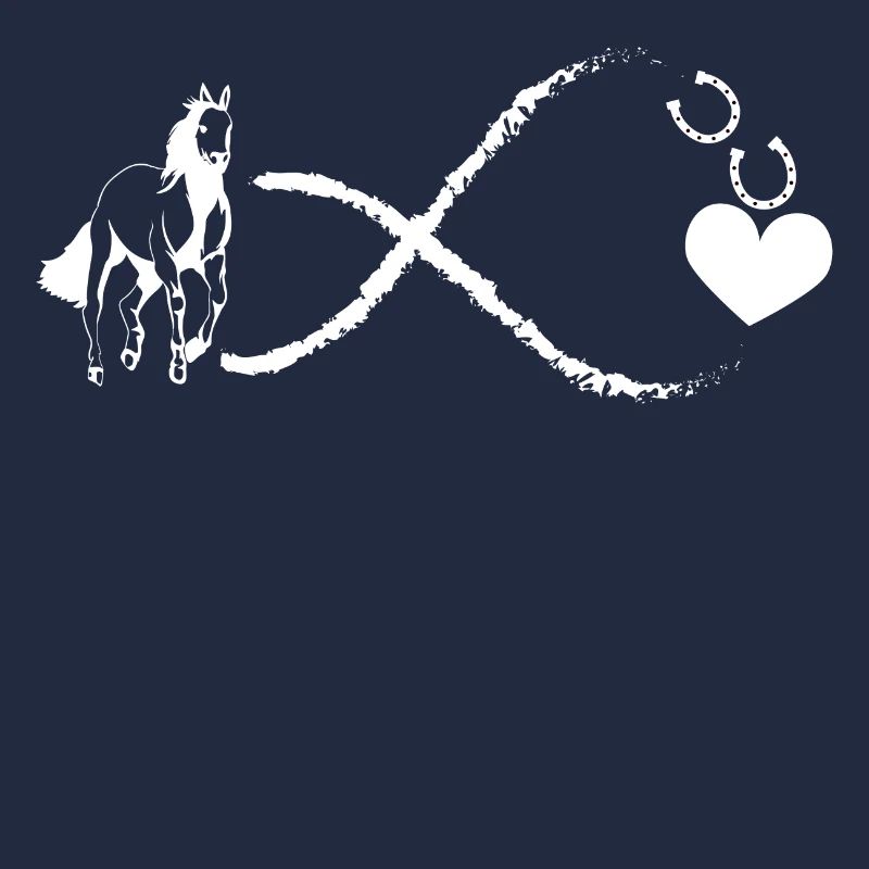 Infinity Life Is Better With Horses Design