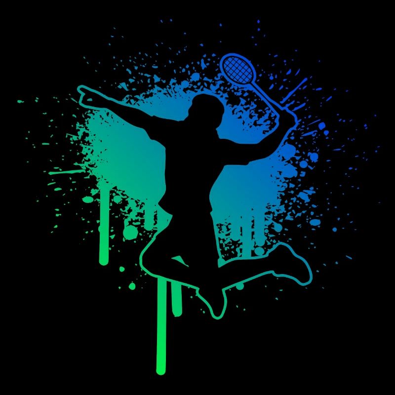 Squash Badminton Damen Herren Badmintonspieler